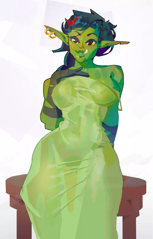 Shel is struggling through this scorching weather, can you be the one to cool her down? (by me)