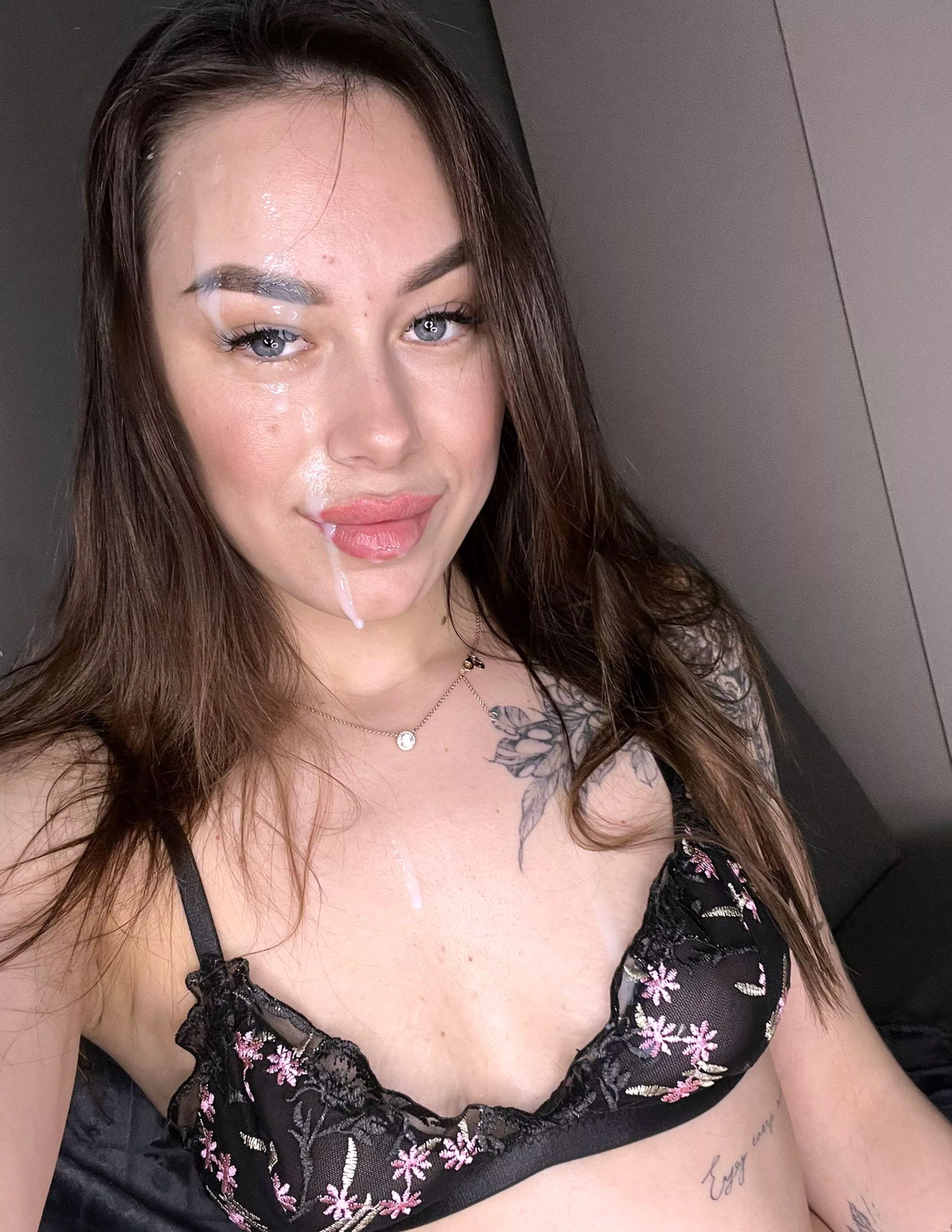Tell me honestly if you can put more cum on my face