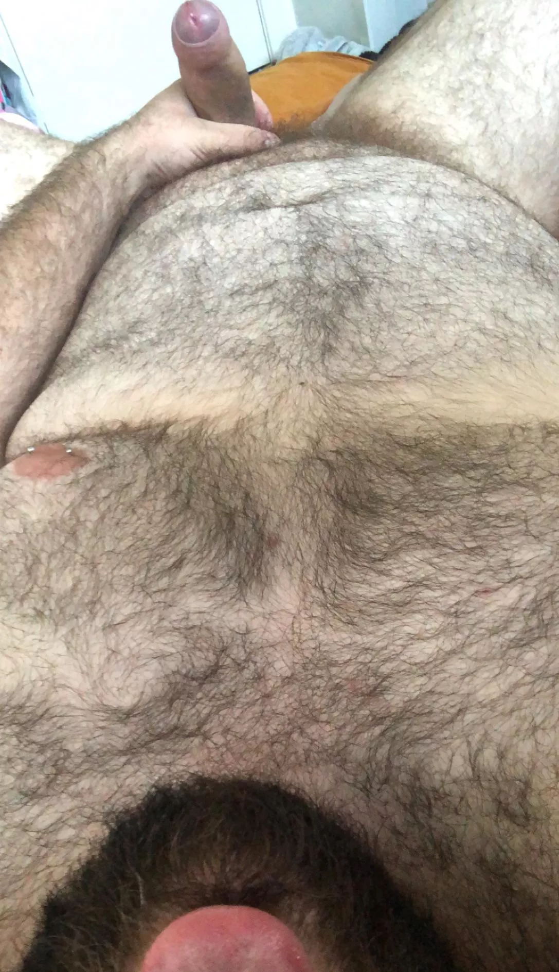Will one of you bears please either choke me out or choke on my dick?