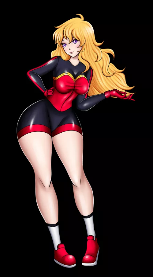 Cyclist outfit Yang (fepsartist) [rwby]