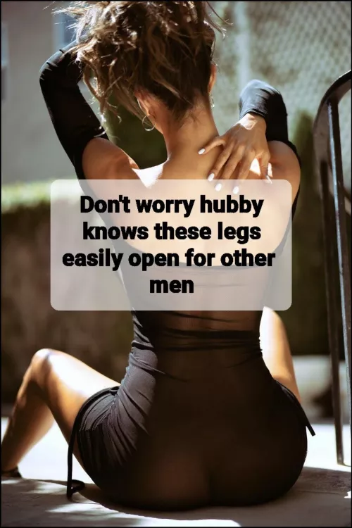 My wifes legs open very easy!!