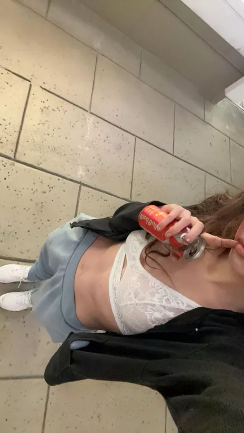 Red Bull in the mornings, I’m not a coffee girl