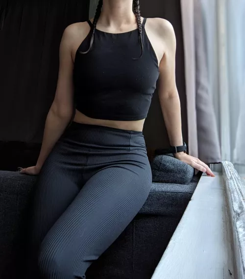 Twin braids are perfect for any other cardio you have in mind [F]