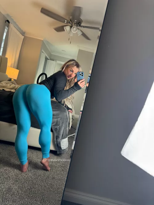 When the hammies start to pop through the leggings