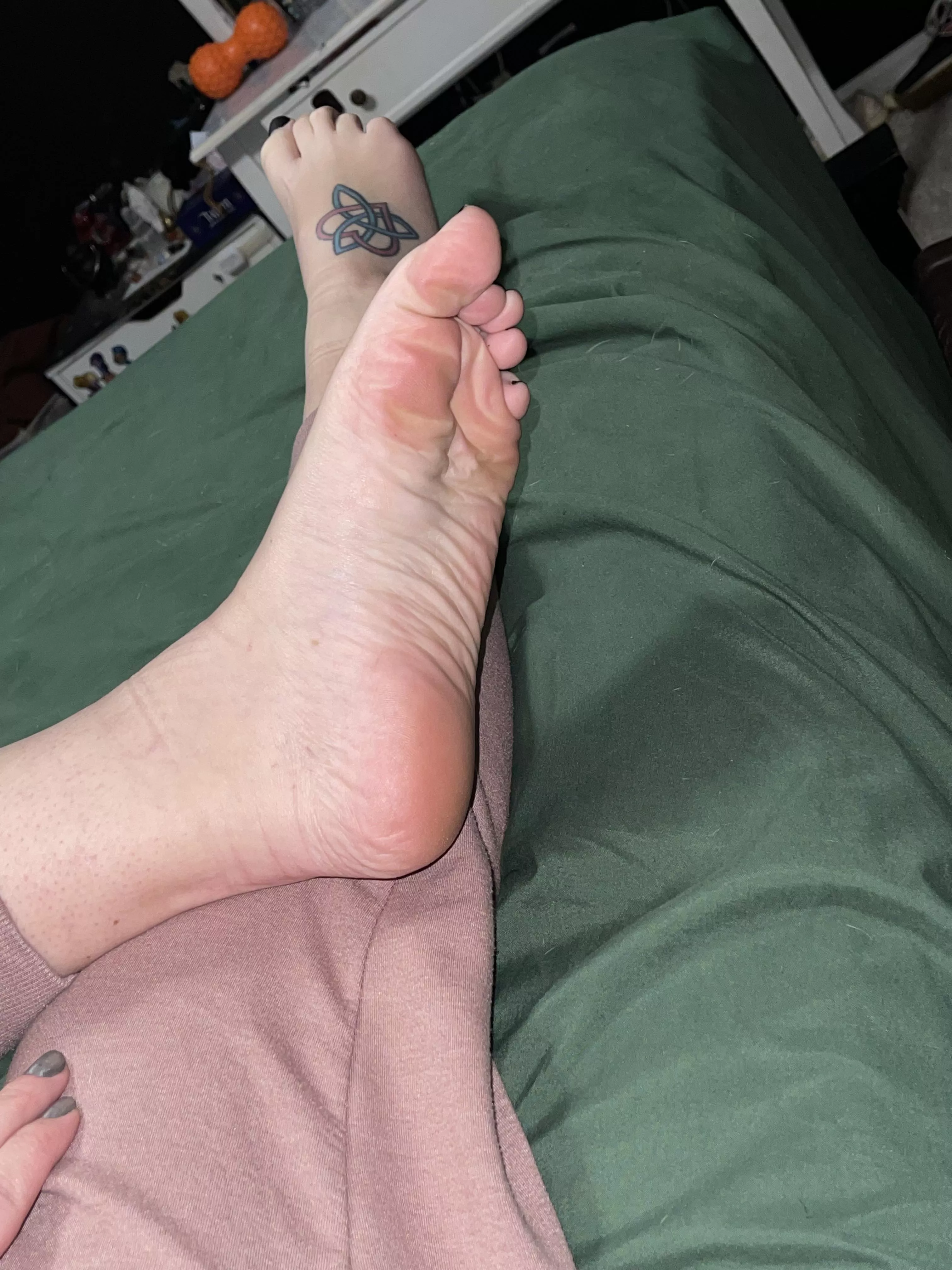 Wrinkled soles