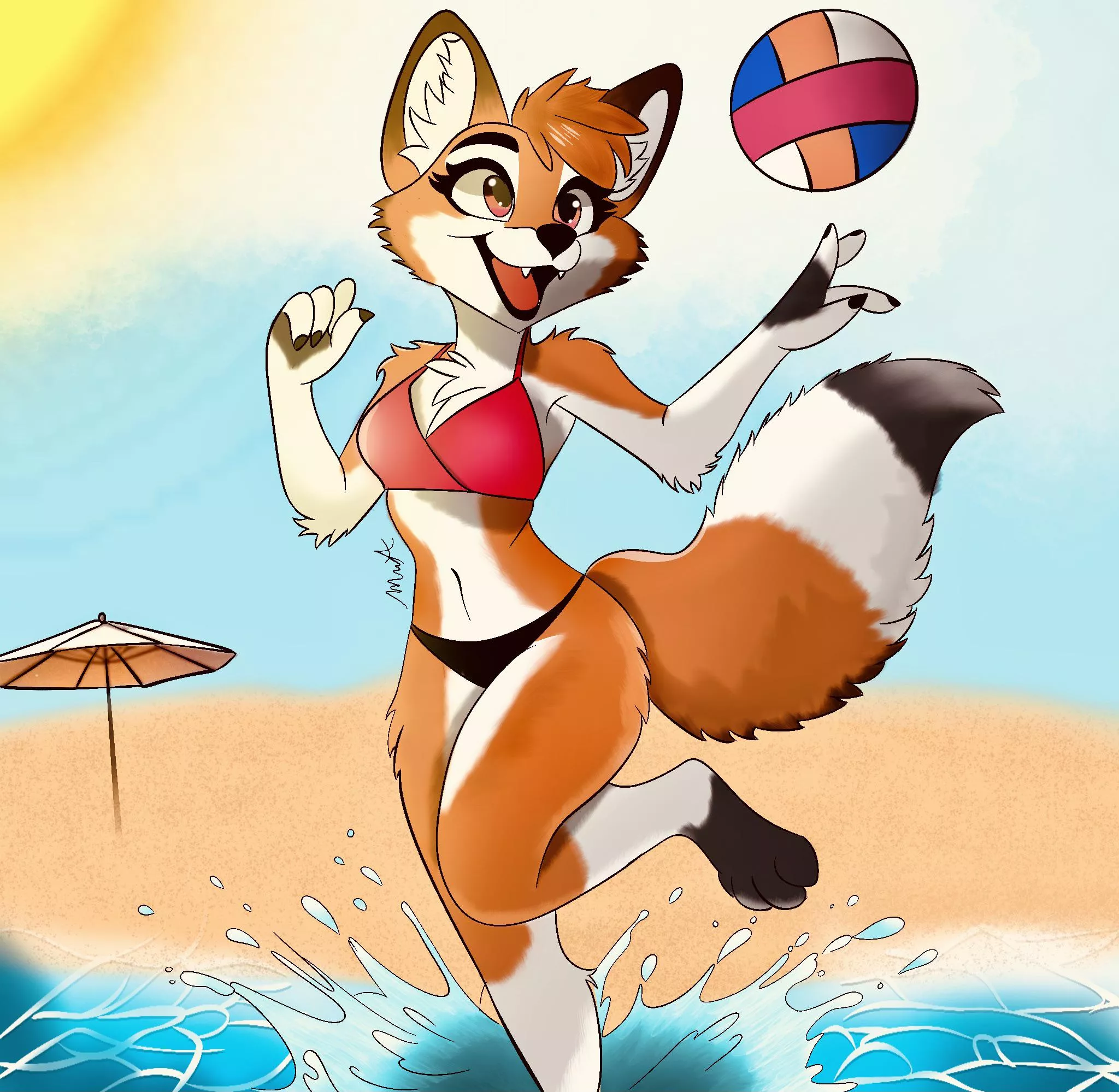 Anyone else ready for summer again? (Art by me)