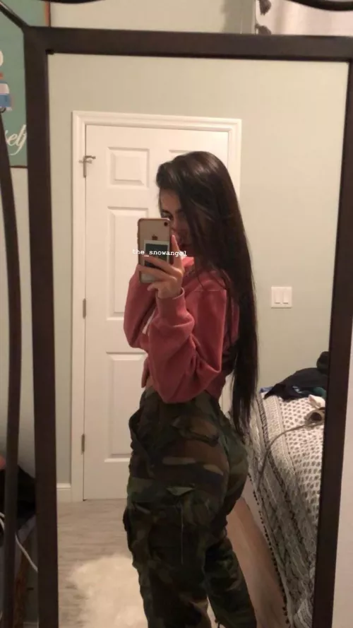 Back when my hair easily touched my butt