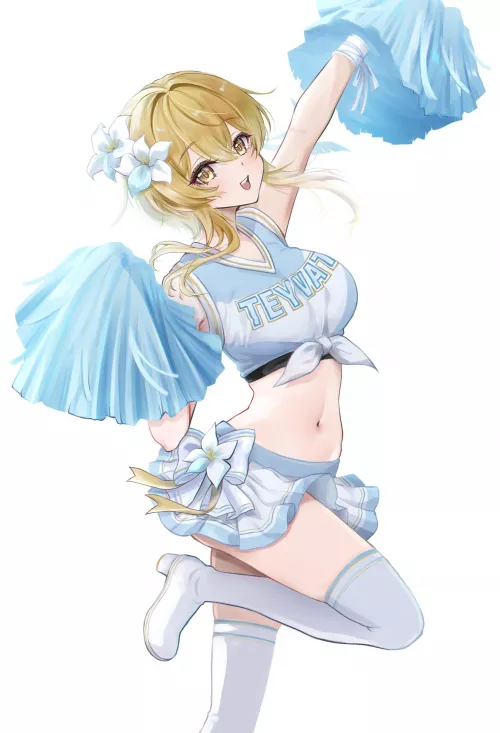 Cheerleader Lumine [Genshin Impact]