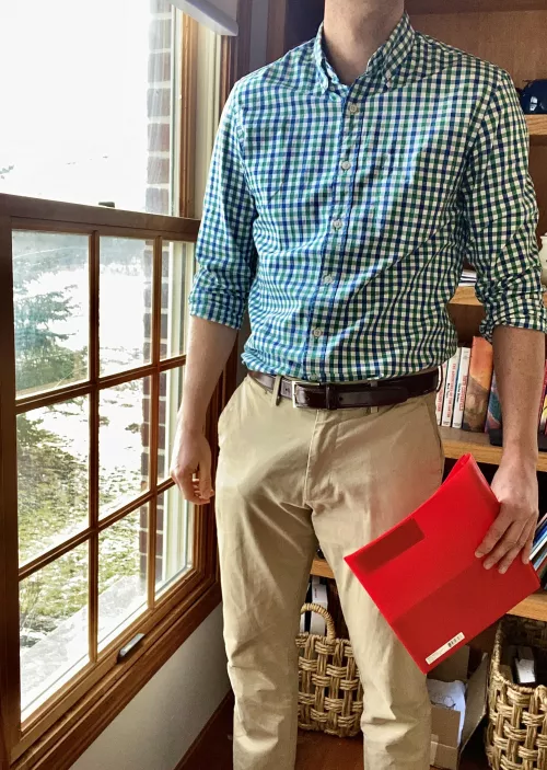 Climbing the corporate ladder makes me hard