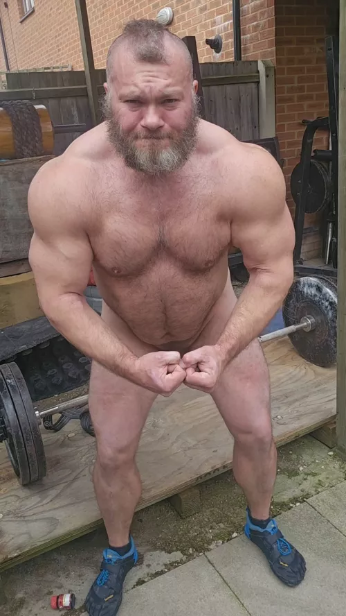 Flexing daddy