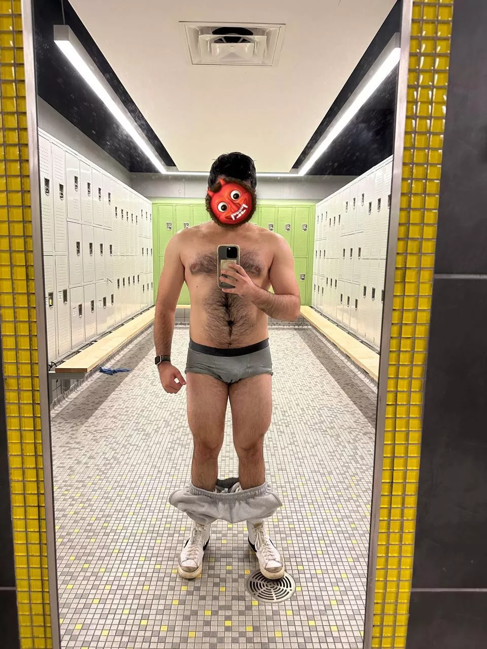 Gray is reserved for gym