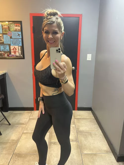 Gym selfies are the best!