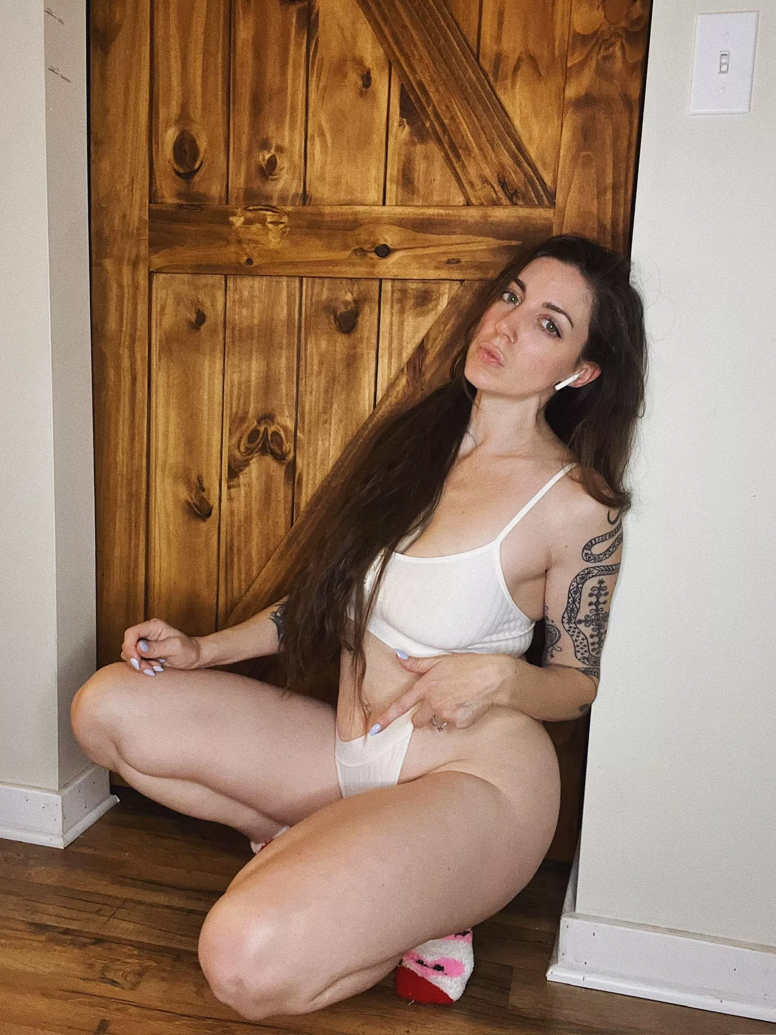 Have to show off the new underwear