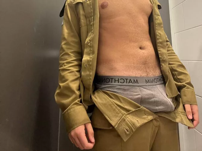Horny soldier