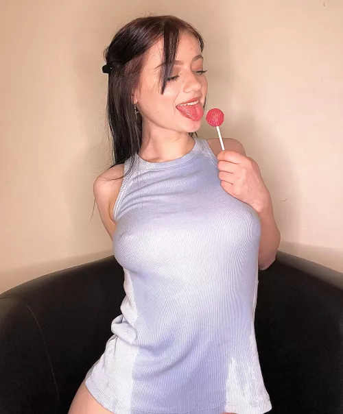 I'm your flirt, I want lollipop