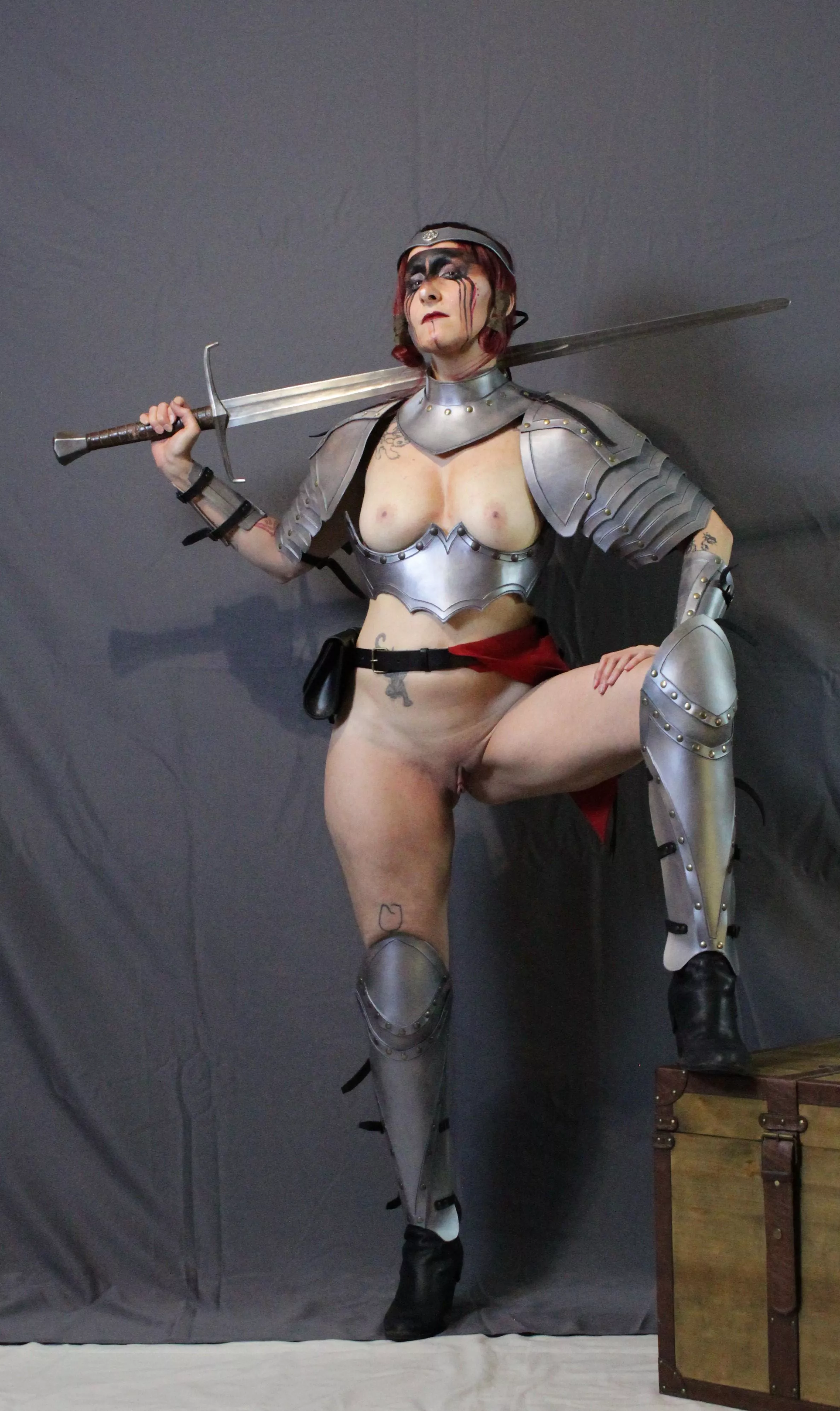 Knightress claims her reward