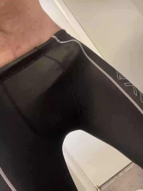 New workout shorts a little tight