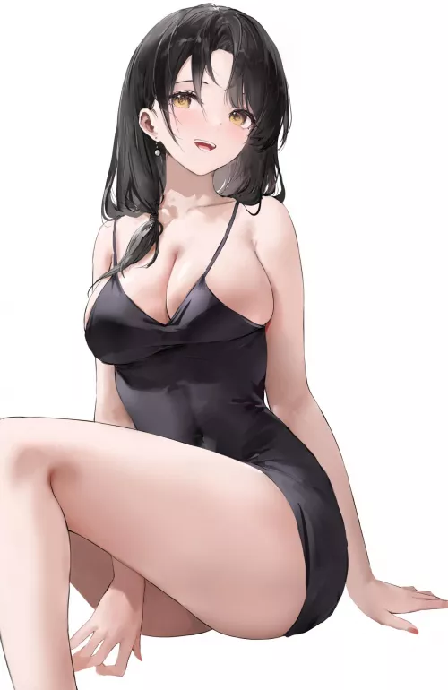 Onee-san in black