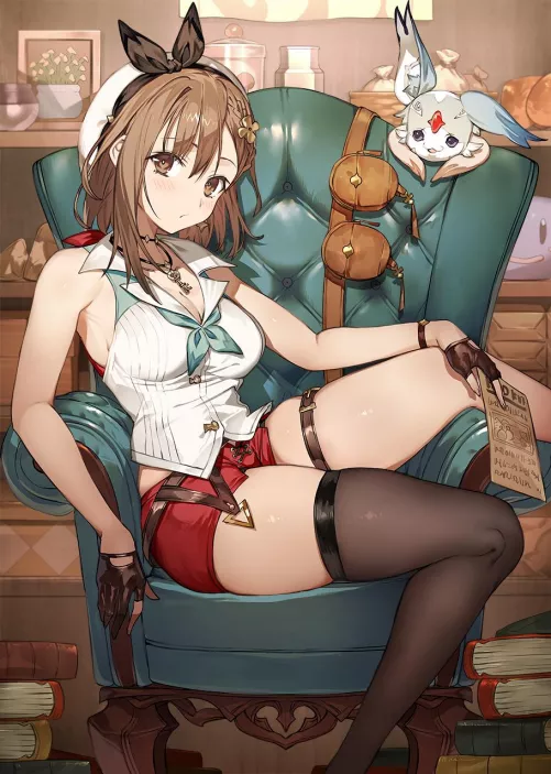 Ryza's squishy thighs [Atelier Ryza]