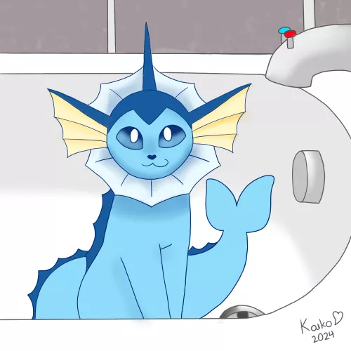 She's asking for a bath! (Art by me)