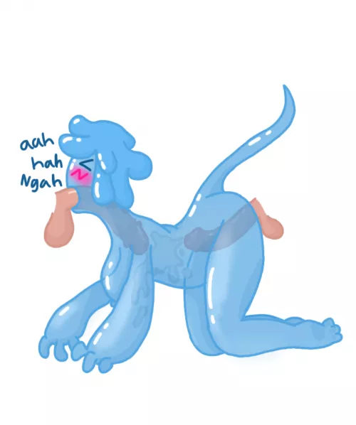 Slimegirl getting fucked. Sorry if art is bad, im sorta new to drawing nsfw