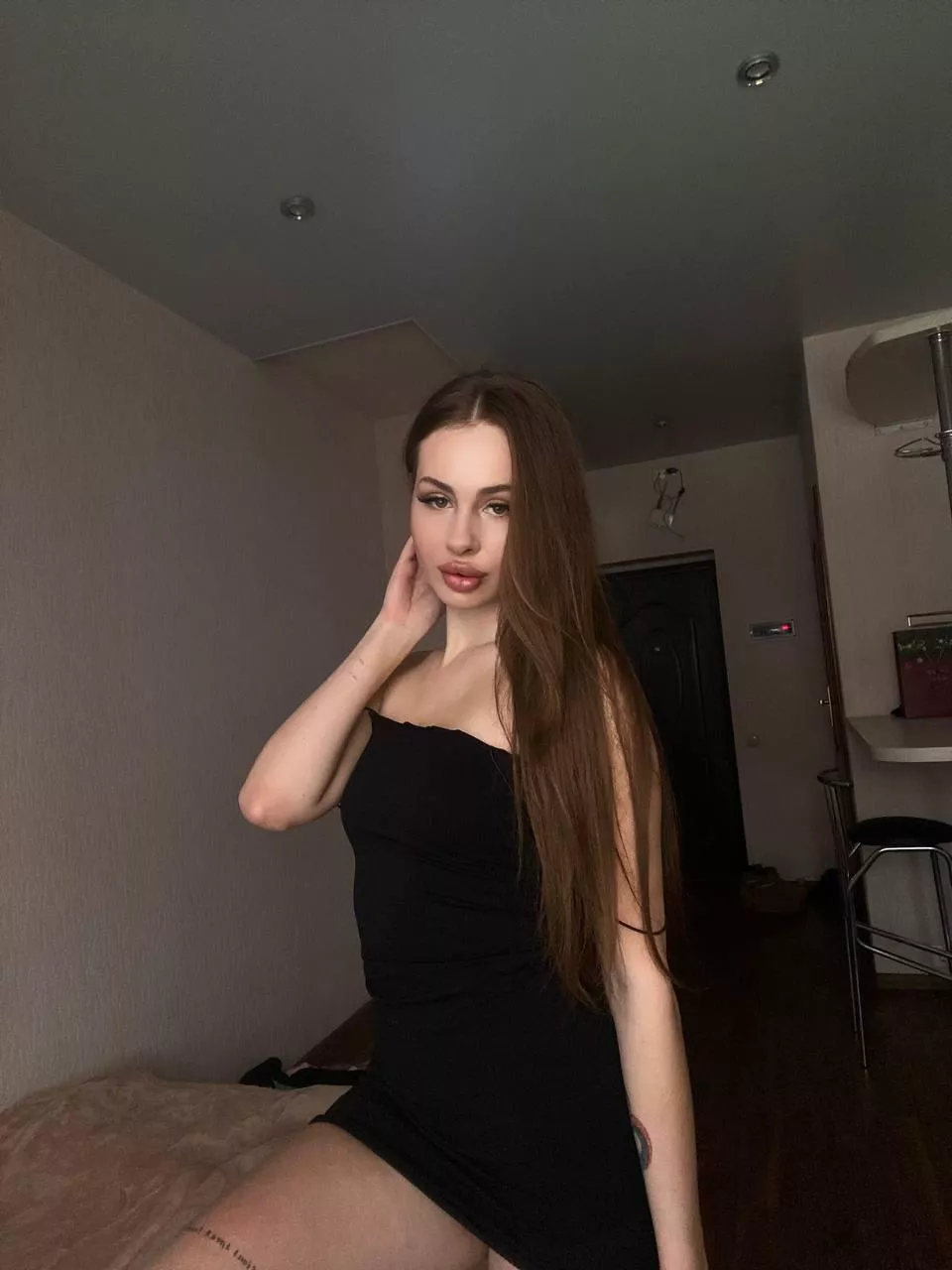 The black dress I'm wearing to a friend's party tonight