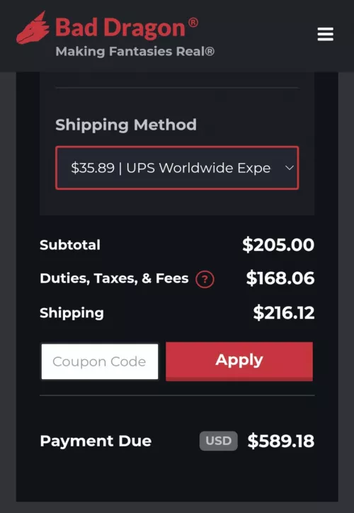 This is the highest shipping price I've ever seen