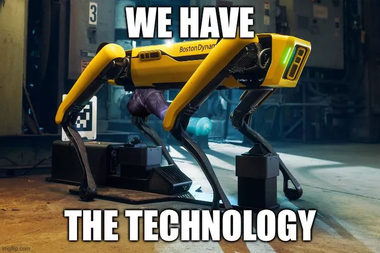 We’re about to enter the golden age of monsterfucking. Both companies even shorten to B.D.