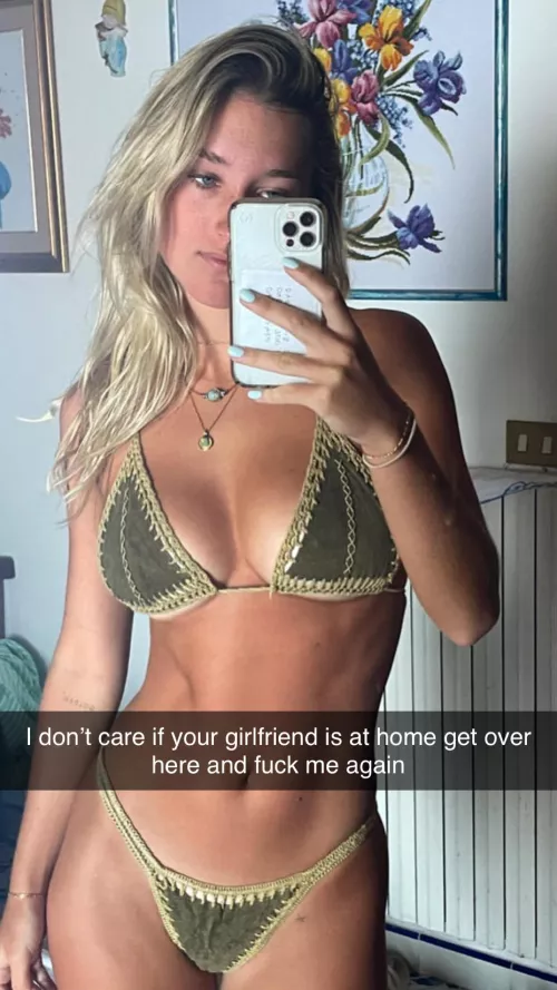 Who needs a girlfriend when you have a cheating whore?