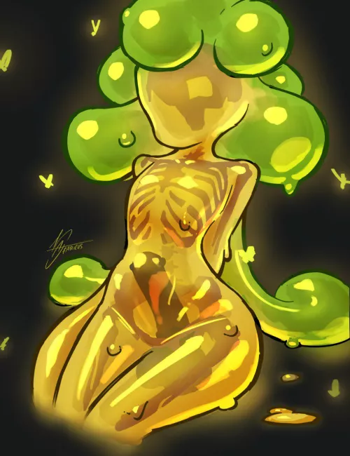 Woah, what a lighting, she's such a romantic