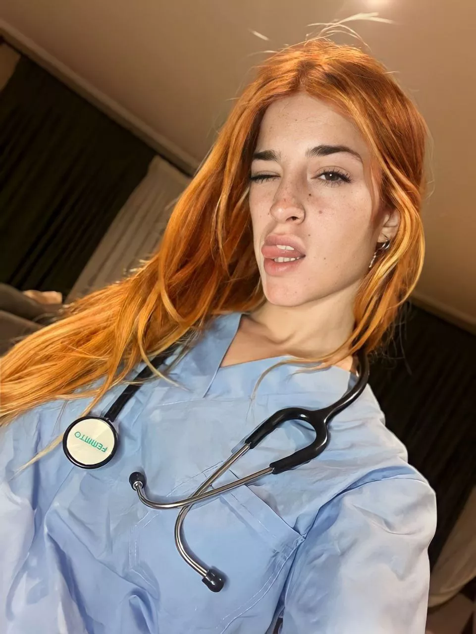 wondering how many people are into redhead nurses [IRTR]