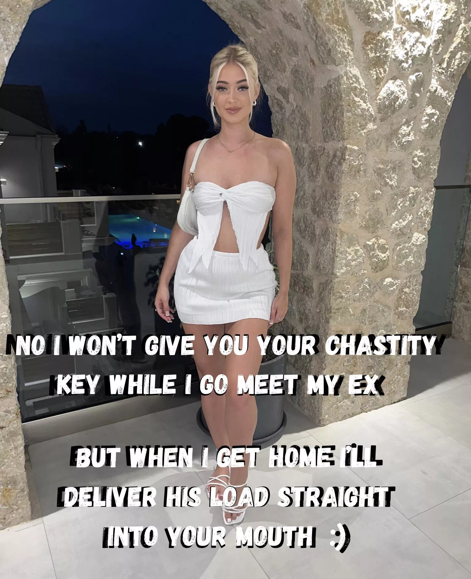 You love being my little cuck don't you babe! F19