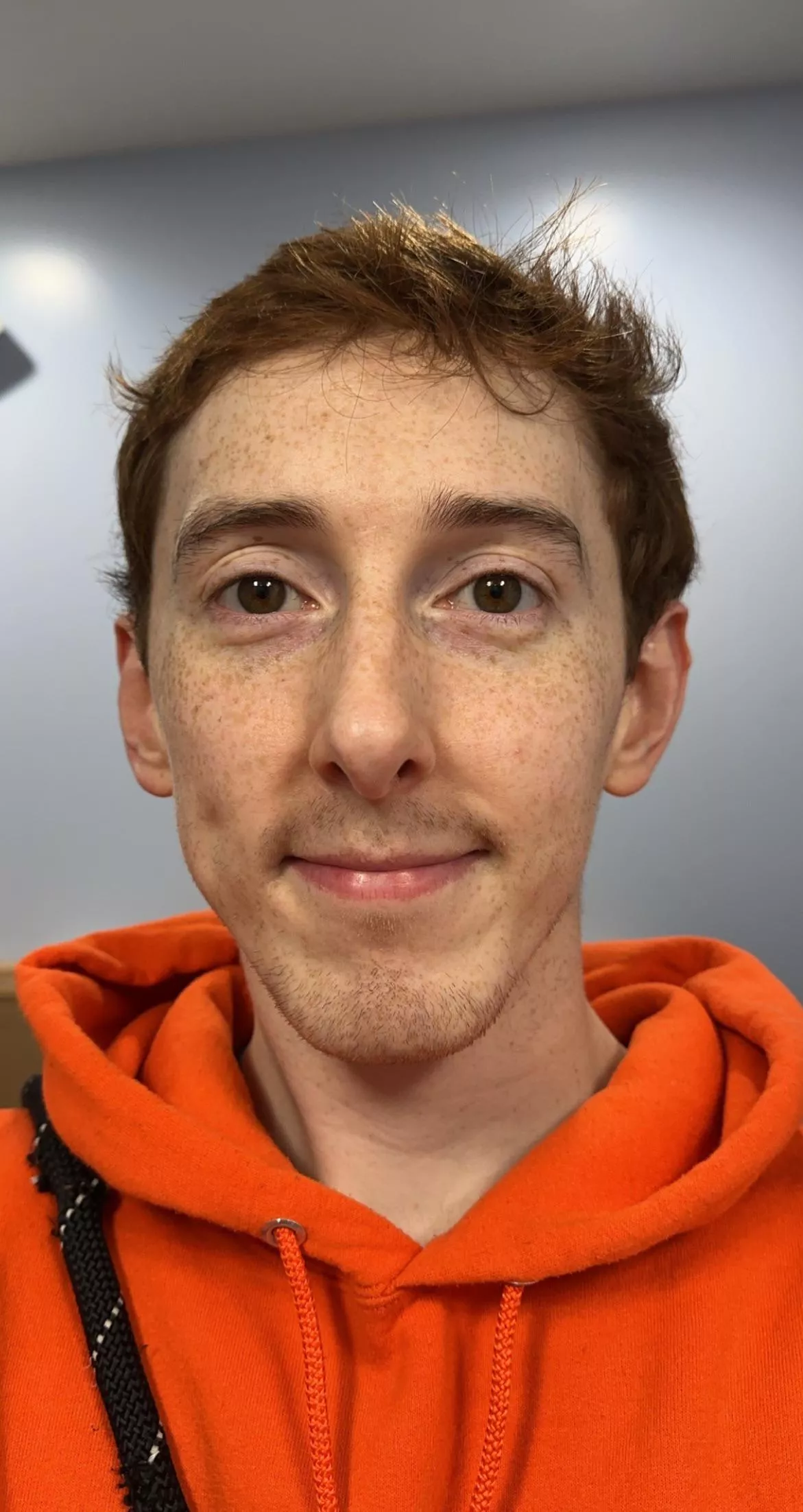 (23) Sometimes I’m told I’m a cute ginger. Other times I’m told I look like I have no soul. Which one is it? 😅