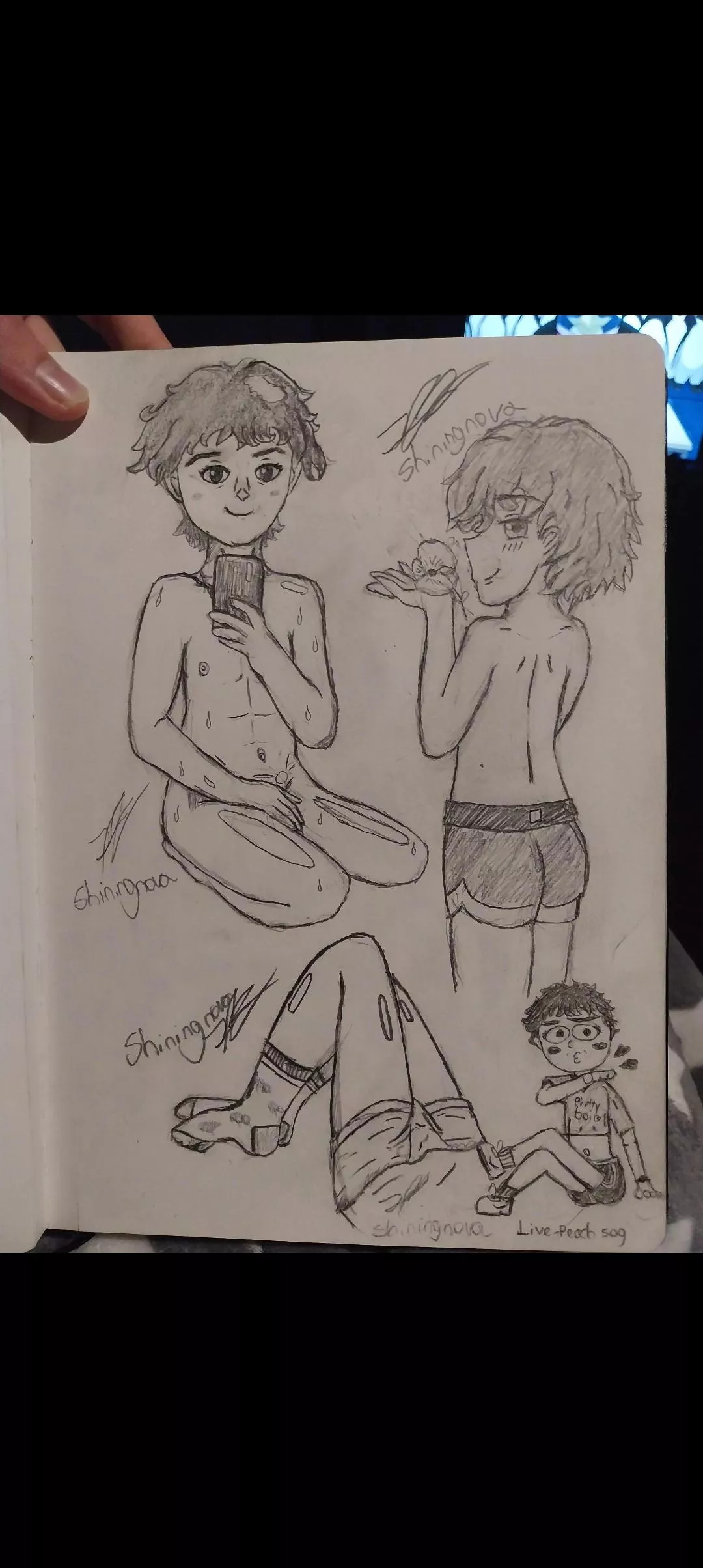 Adorable smiles, Live-Peach 509, drawn by Me/Shiningnova☺️ 💫