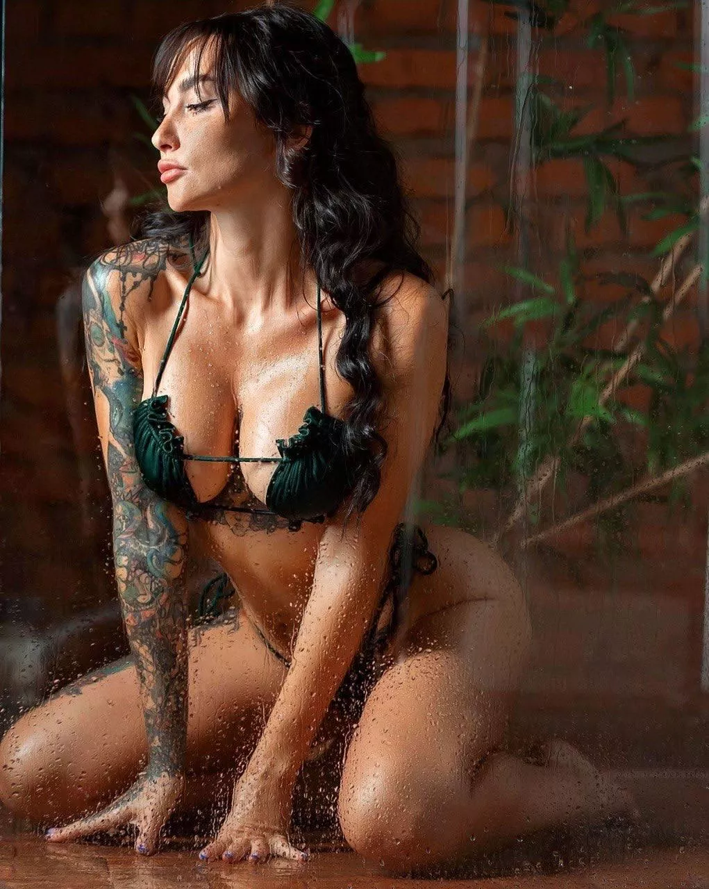 Any color suits a beautiful woman