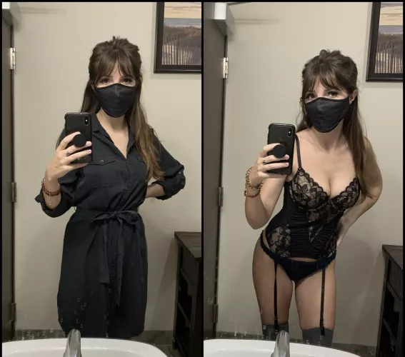 Do you think my boss suspects❔😏 [f]