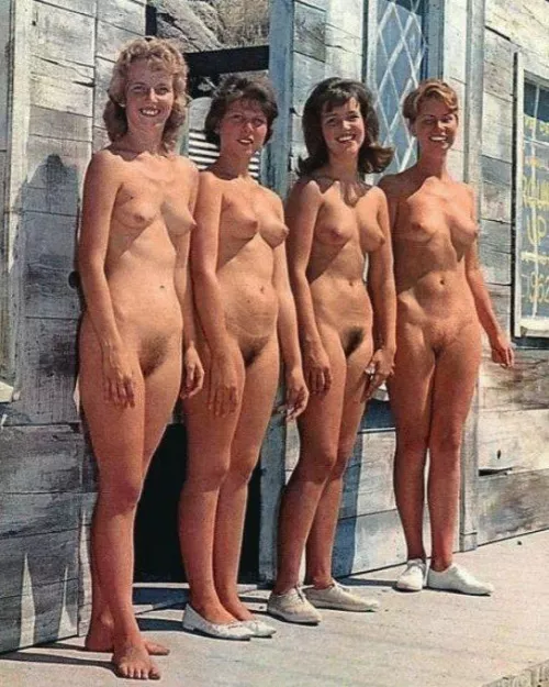 Four Bush gals lined up