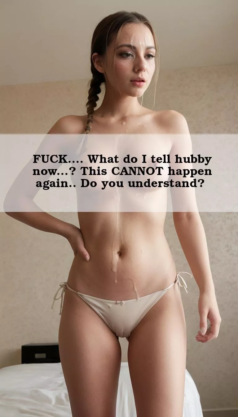 I didn't think in the moment, now I'm fucked.. or shall I continue..?