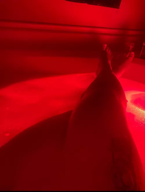 Lounging after a long day