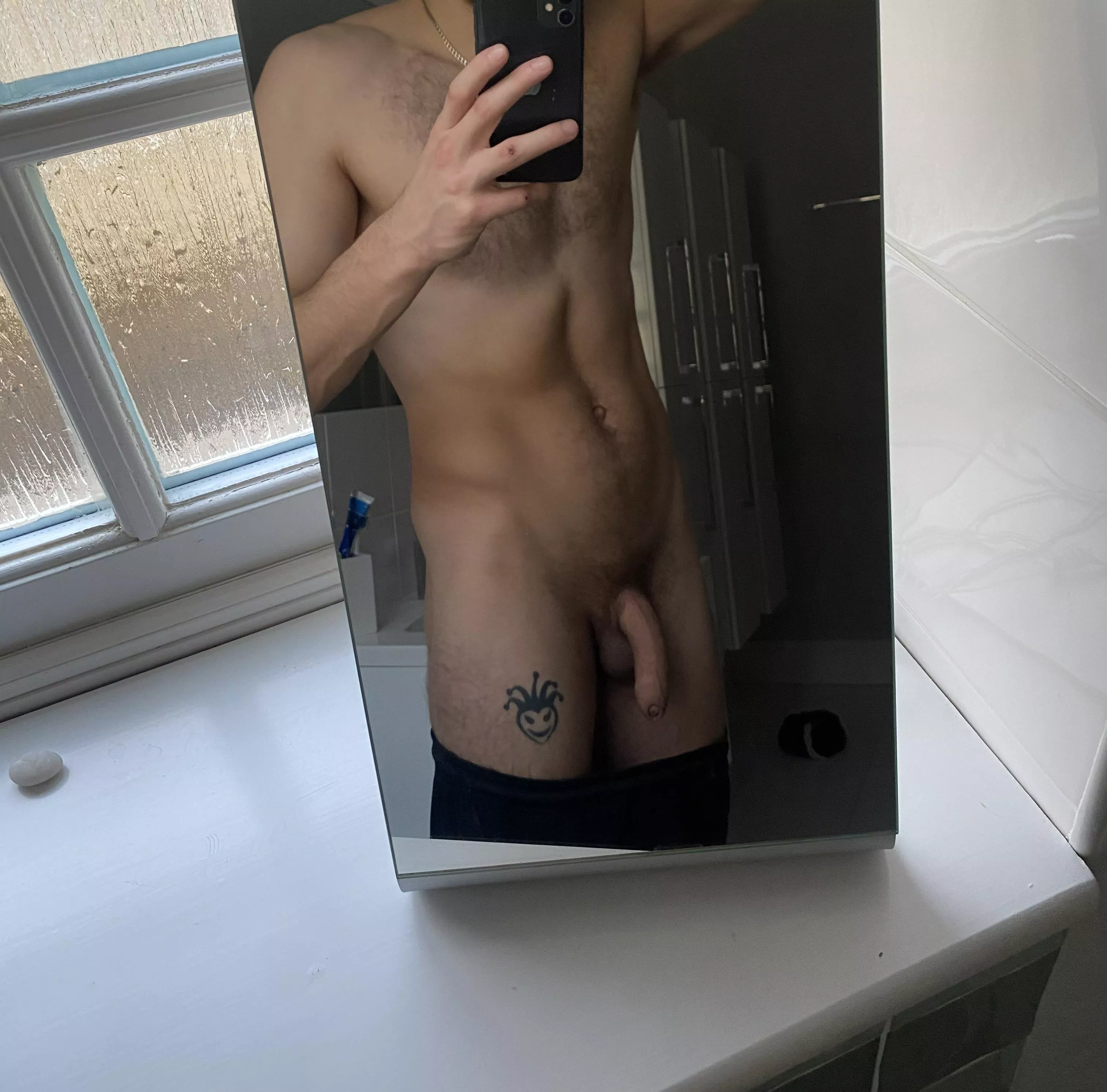 Me and my big soft dick felt artistic