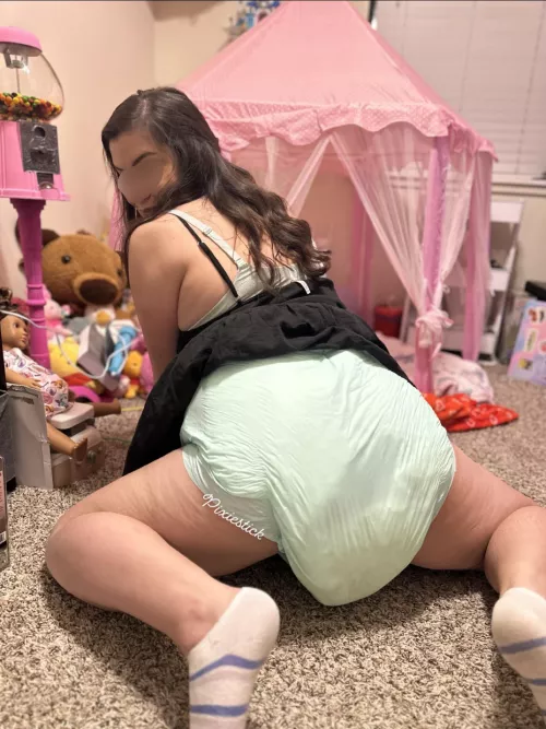 This diaper isn’t gonna change itself yanno….🫣😅🤭