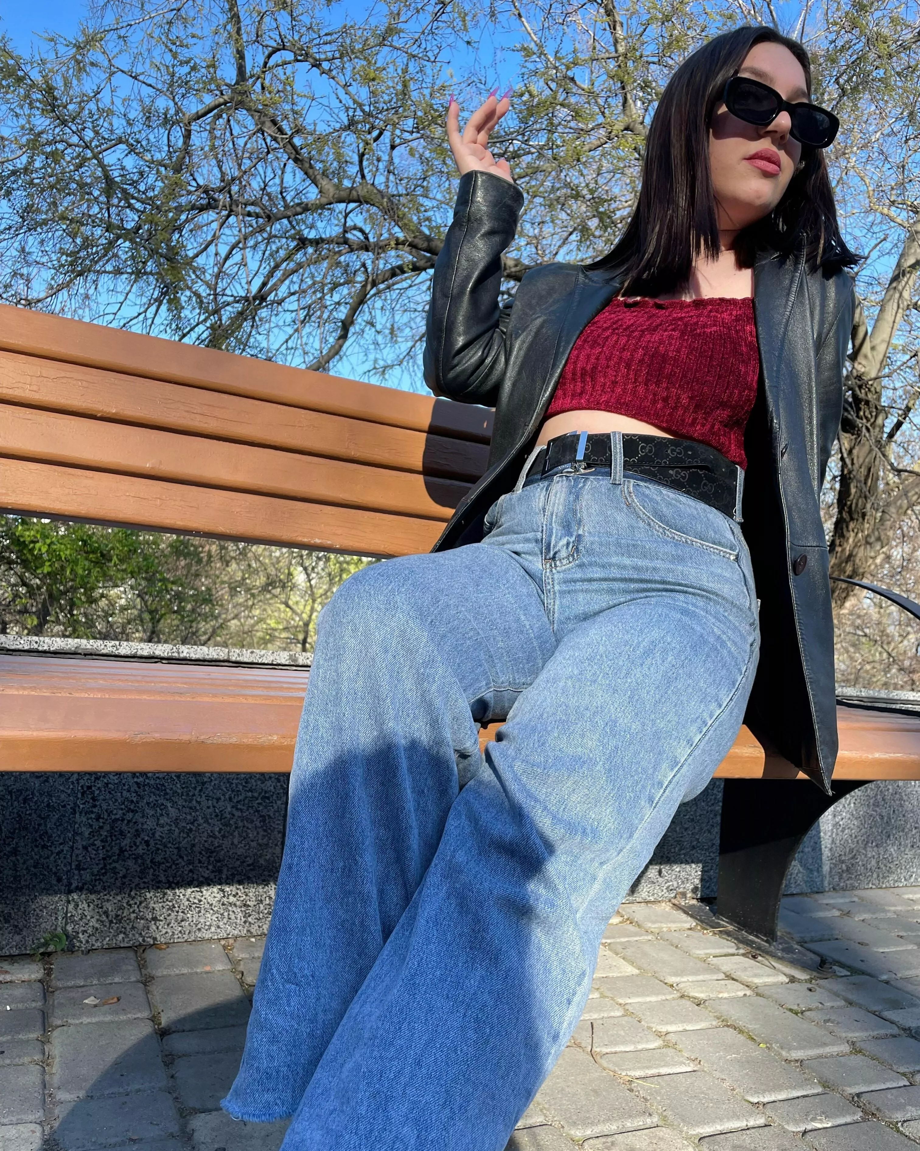 I love sunny and warm walks