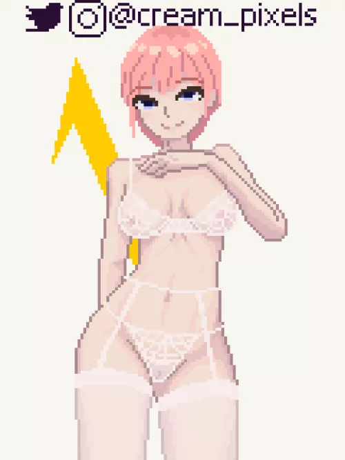 Ichika Nakano in hot pixels