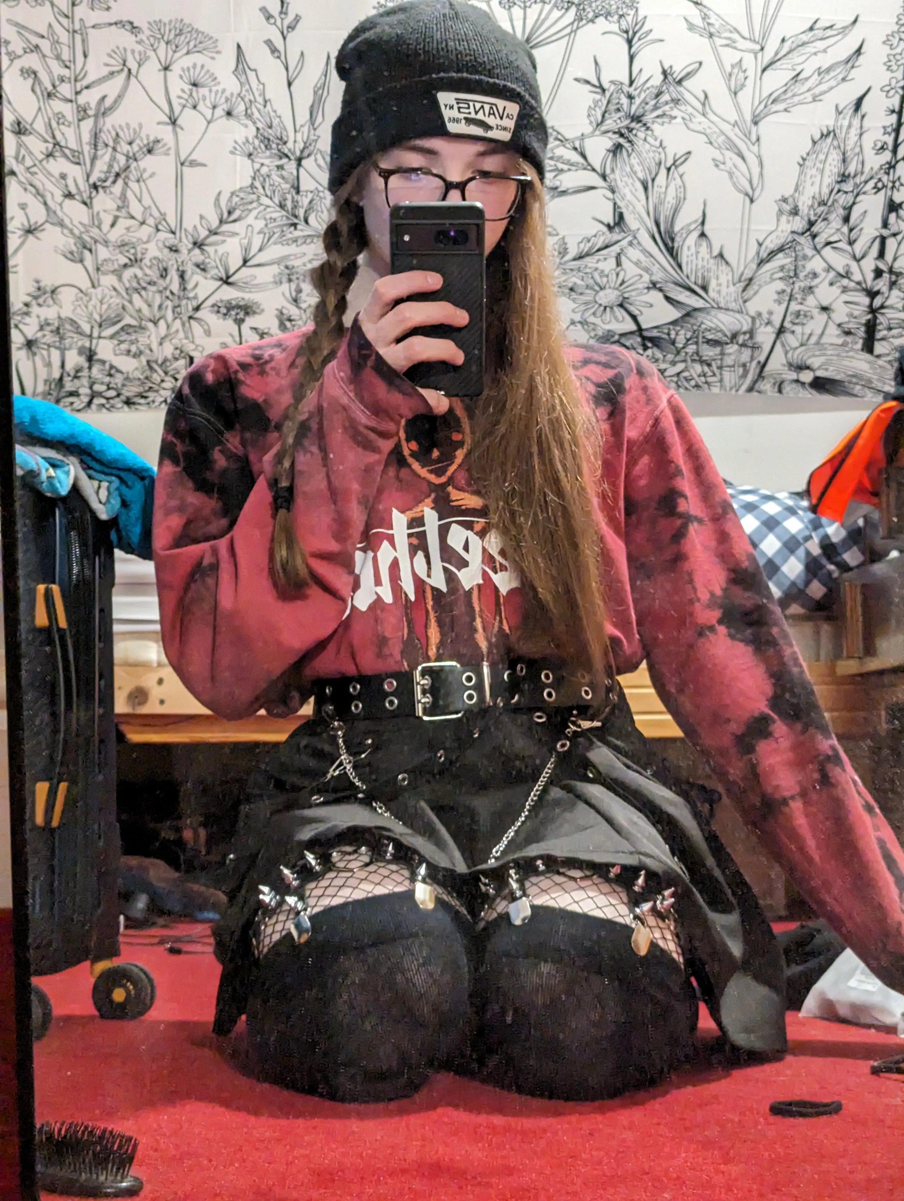 Is hair down or braids better