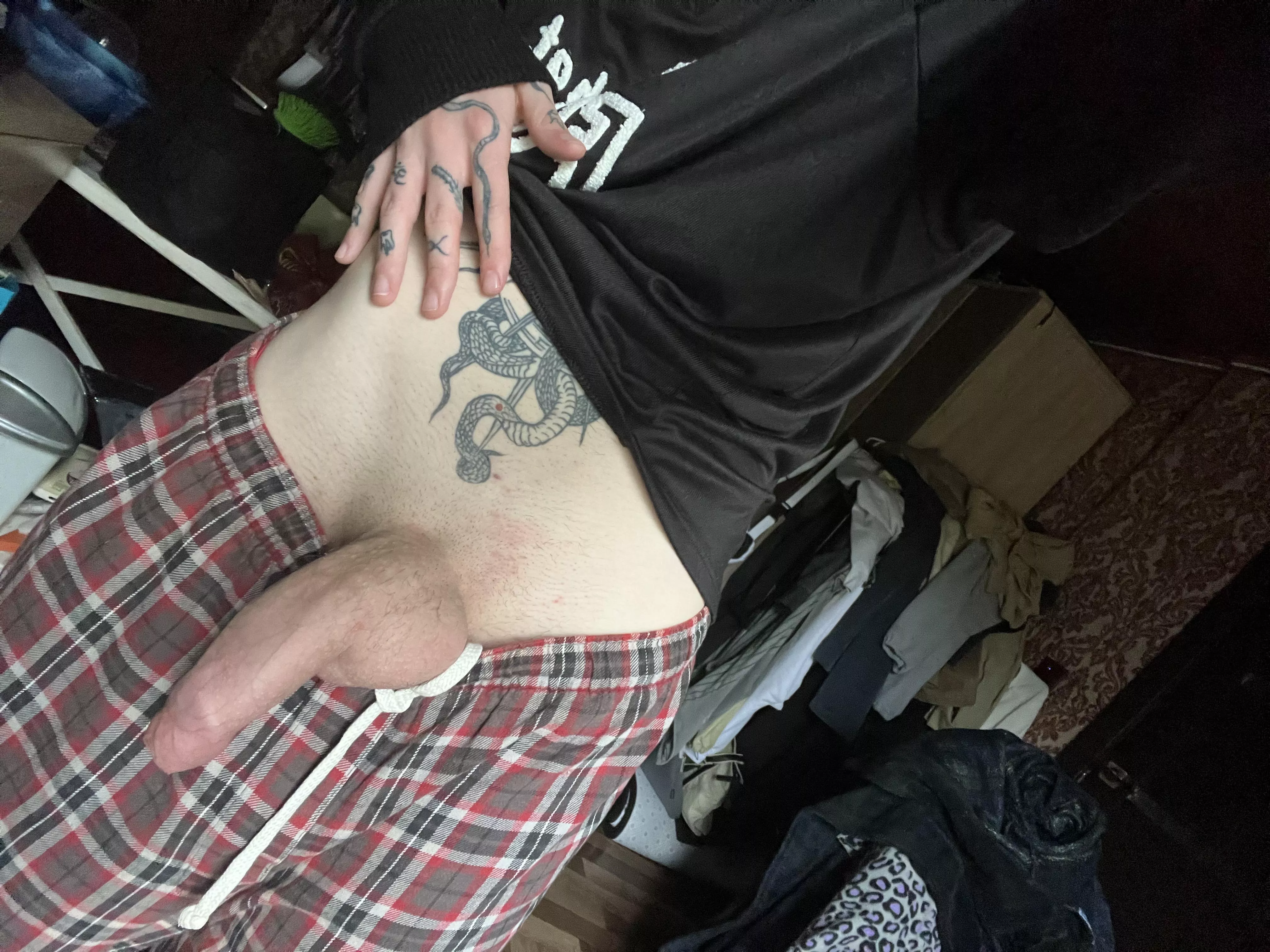 It was very difficult to keep it in my pants😰