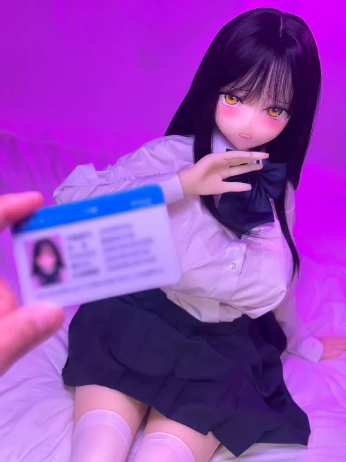 She is scared of what I am going to do to herself from now. 😎