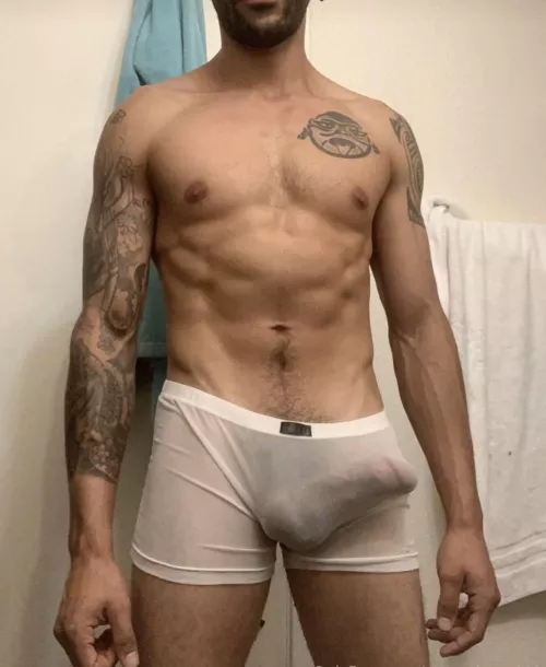 Do you like a man in sheer briefs? 🧐