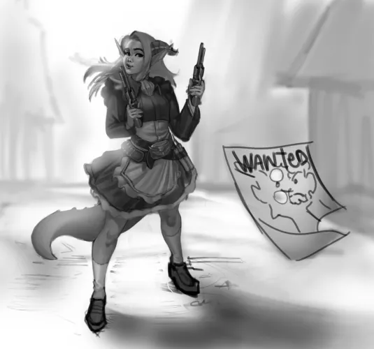 Dragon girl - By Rex (Me)