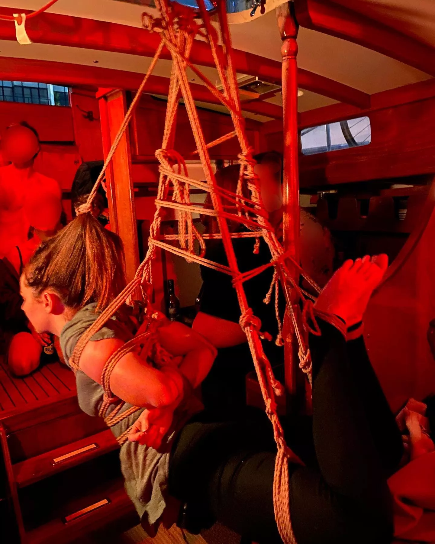 Fun on the Rope Boat