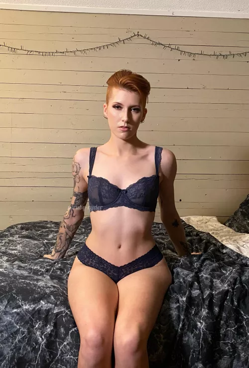 I love to wear something lacy